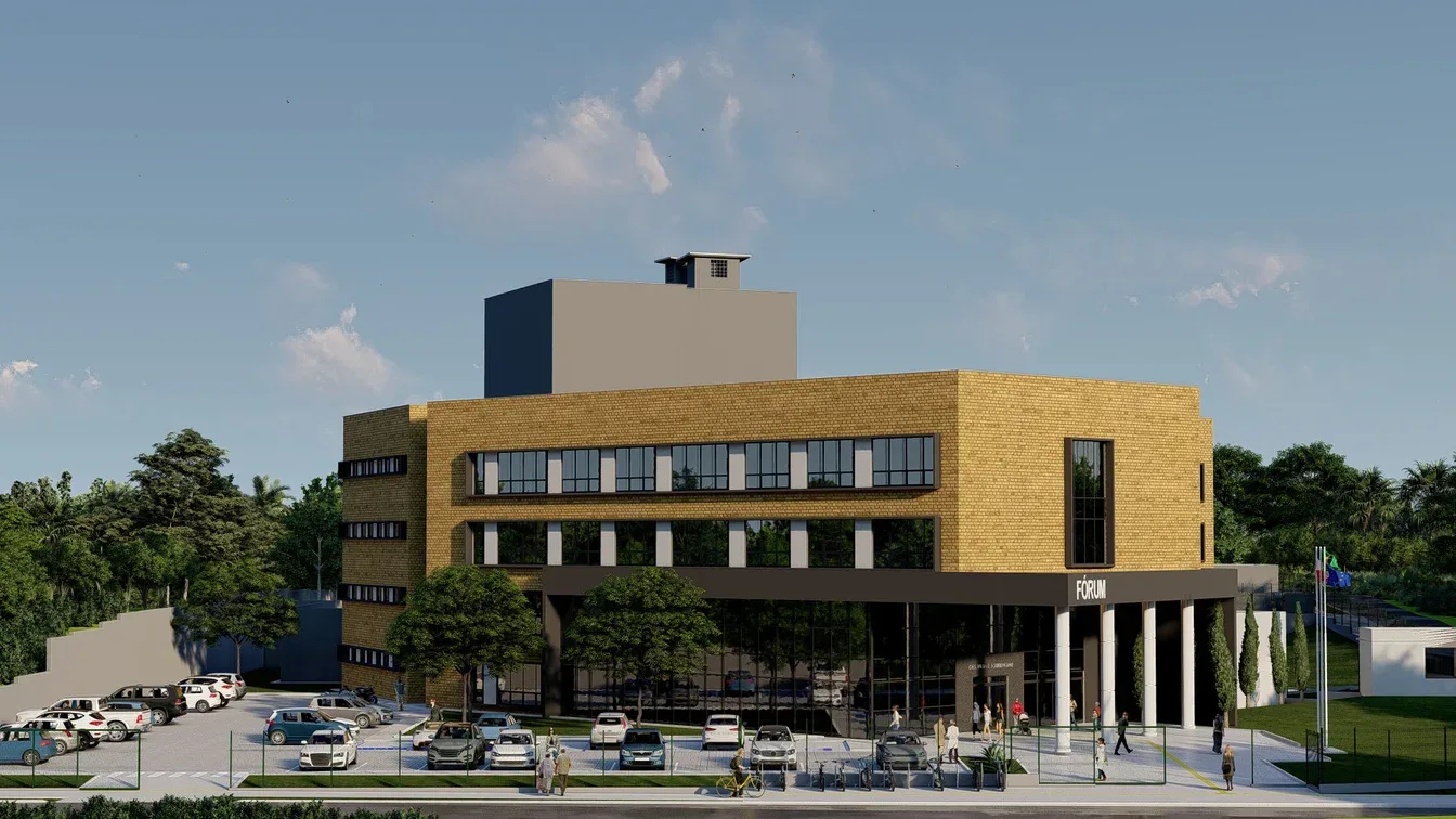 Fórum de Curitibanos, projeto Oliveira Araújo Engenharia