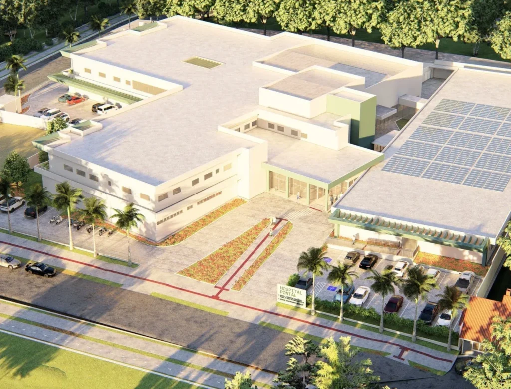 Hospital Pontal, projeto Oliveira Araújo Engenharia